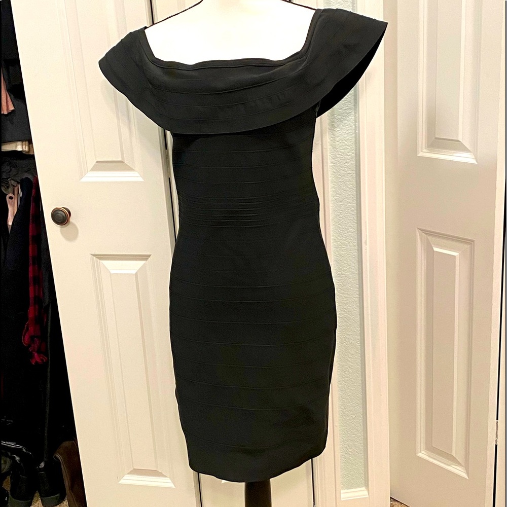 Wow couture black bandage dress